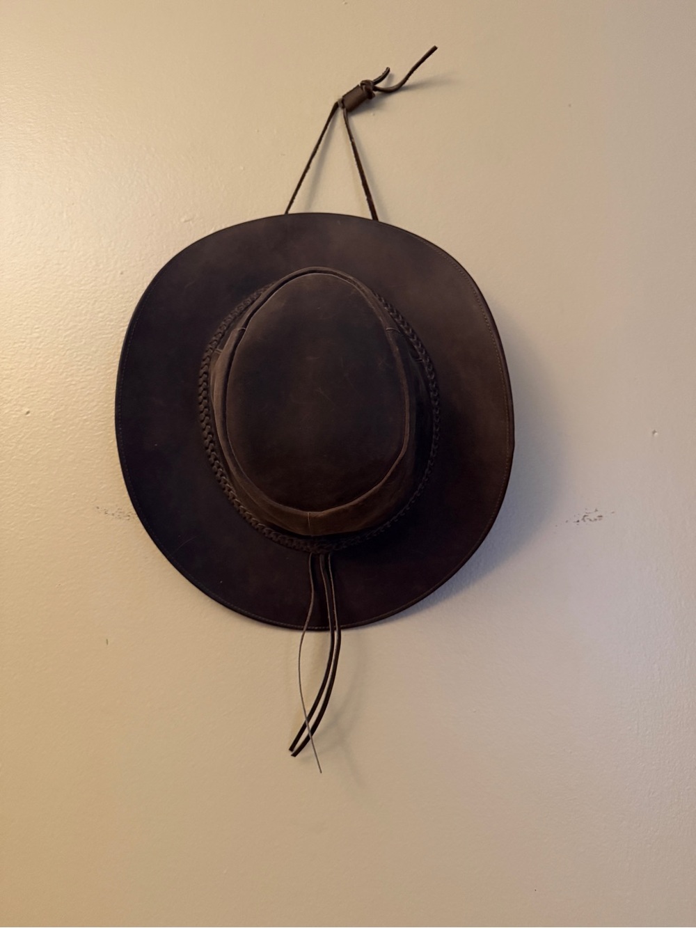 Genuine Leather Western Hat - Made in Ecuador
